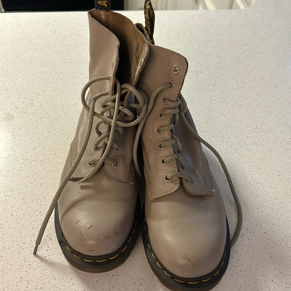 Dr. Martens Other - 🍍 Dr. Martens Crewson Boot Grey Nubuck Sz. 9🍍